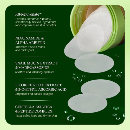 Centella Asiatica Infused Toner Pads